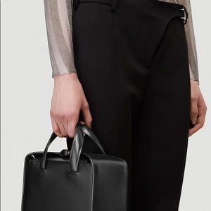 ALYX STUDIOS BLACK LEATHER BRIE BAG